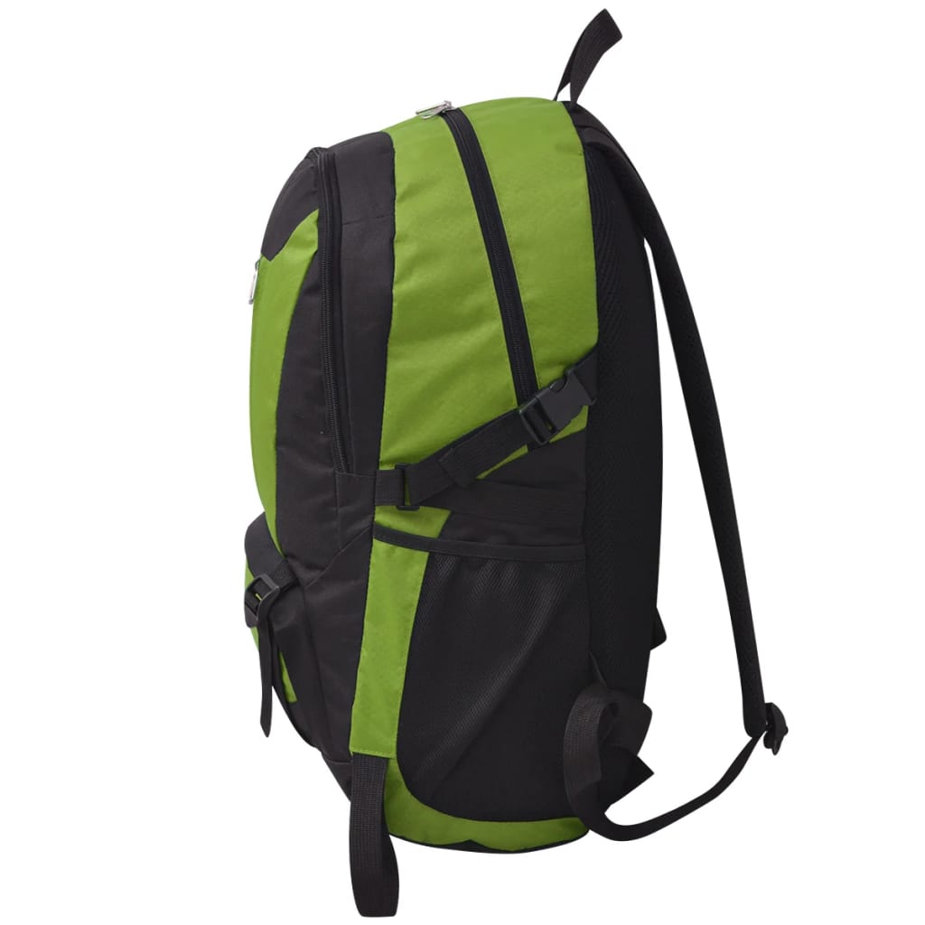 Vidaxl hiking rugzak 40 l zwart en groen