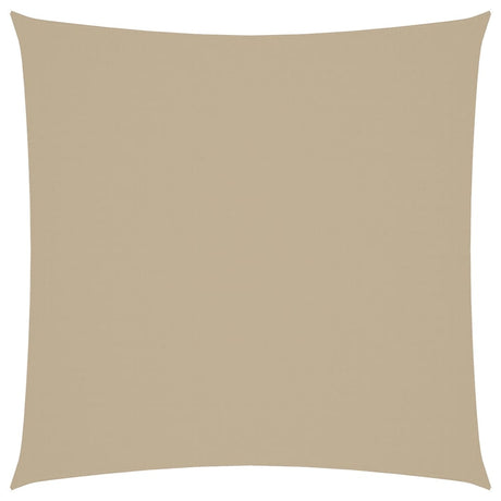 VidaXL Zonnescherm vierkant 3,6x3,6 m oxford stof beige