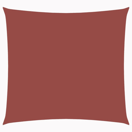 Vidaxl zonnescherm vierkant 3,6x3,6 m oxford stof terracottakleur
