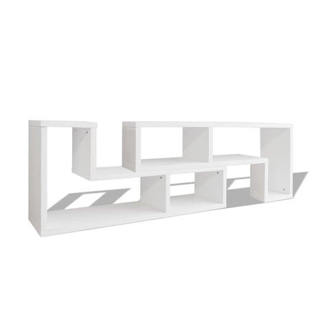 Vidaxl tv-meubel dubbel l-vormig wit