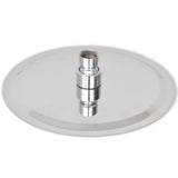 Vidaxl regendouchekop rond 20 cm roestvrij staal