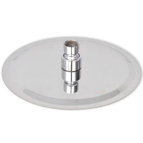 Vidaxl regendouchekop rond 20 cm roestvrij staal