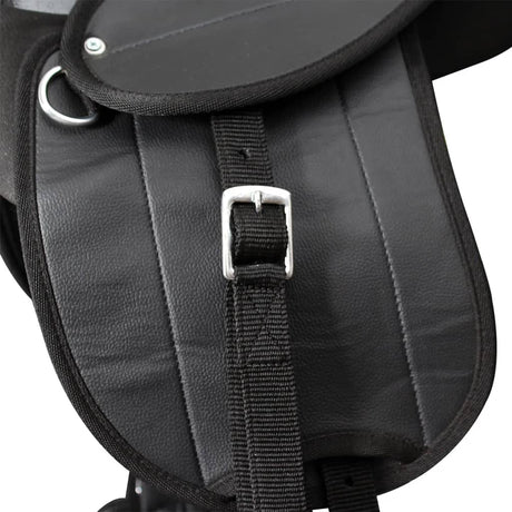 Vidaxl ponyzadel set 10 zwart