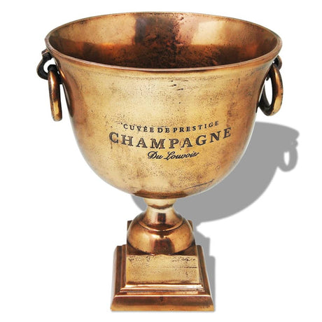 Vidaxl prijzenbeker champagnekoeler koperbruin