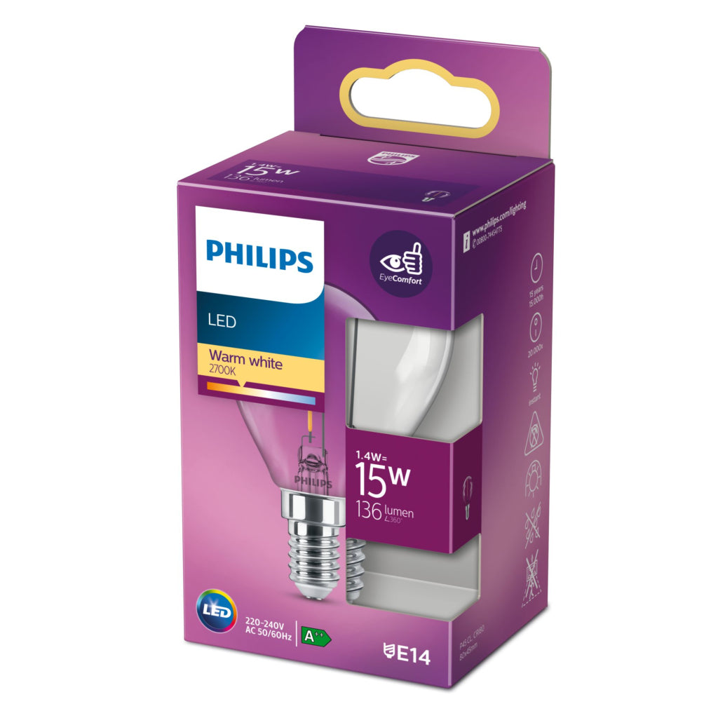 Philips Philips LED Lamp 15W E14 Warm Wit