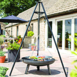 Redfire redfire driepootbarbecue zwart 172 cm bbq tripod