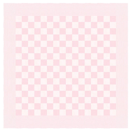 Ddddd theedoek bbq 65x65cm pastel roze pak a 6 stuks