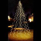 Ambiance Ambiance Kerstverlichting voor vlaggenmast met 192 LED's 208 cm