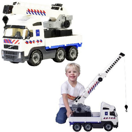 Polesie volvo politie hijskraan 49 cm