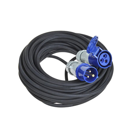 Proplus cee verlengkabel 30 m 3x1,5 mm sup2; zwart