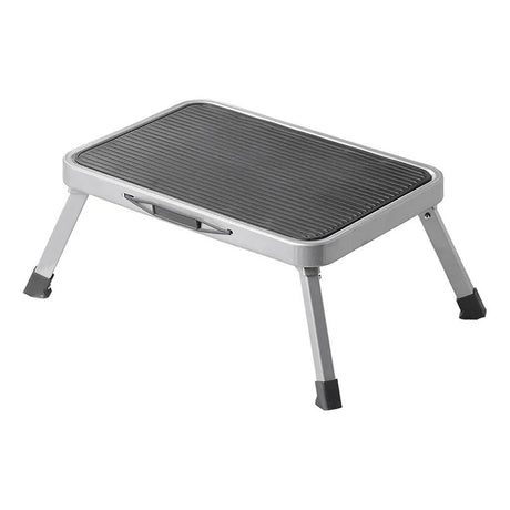Proplus opstapje inklapbaar 38x26x17.5 cm voor caravan camper grijs zwart