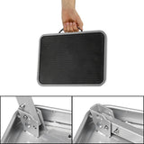 Proplus opstapje inklapbaar 38x26x17.5 cm voor caravan camper grijs zwart