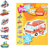 Toi-Toys Toi-toys Legpuzzel Set Hulpdiensten Junior Karton 15 Stukjes