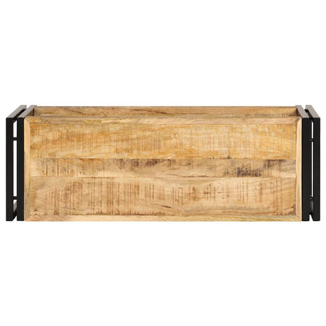 Vidaxl tv-meubel 90x30x40 cm massief mangohout