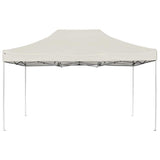 Vidaxl partytent professioneel inklapbaar 4,5x3 m aluminium crème