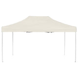 Vidaxl partytent professioneel inklapbaar 4,5x3 m aluminium crème
