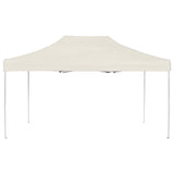 Vidaxl partytent professioneel inklapbaar 4,5x3 m aluminium crème