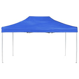 Vidaxl partytent professioneel inklapbaar 4,5x3 m aluminium blauw