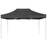 Vidaxl partytent professioneel inklapbaar 4,5x3 m aluminium antraciet