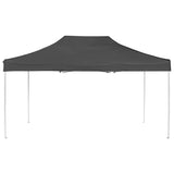 Vidaxl partytent professioneel inklapbaar 4,5x3 m aluminium antraciet