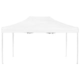 Vidaxl partytent professioneel inklapbaar 4,5x3 m aluminium wit