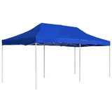 Vidaxl partytent professioneel inklapbaar 6x3 m aluminium blauw