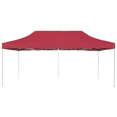 Vidaxl partytent professioneel inklapbaar 6x3 m aluminium wijnrood