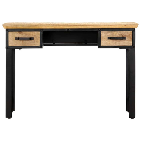 Vidaxl schrijftafel 110x50x76 cm massief mangohout