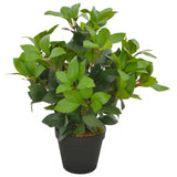 Vidaxl kunstplant met pot laurierboom 40 cm groen