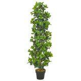 Vidaxl kunstplant met pot laurierboom 150 cm groen