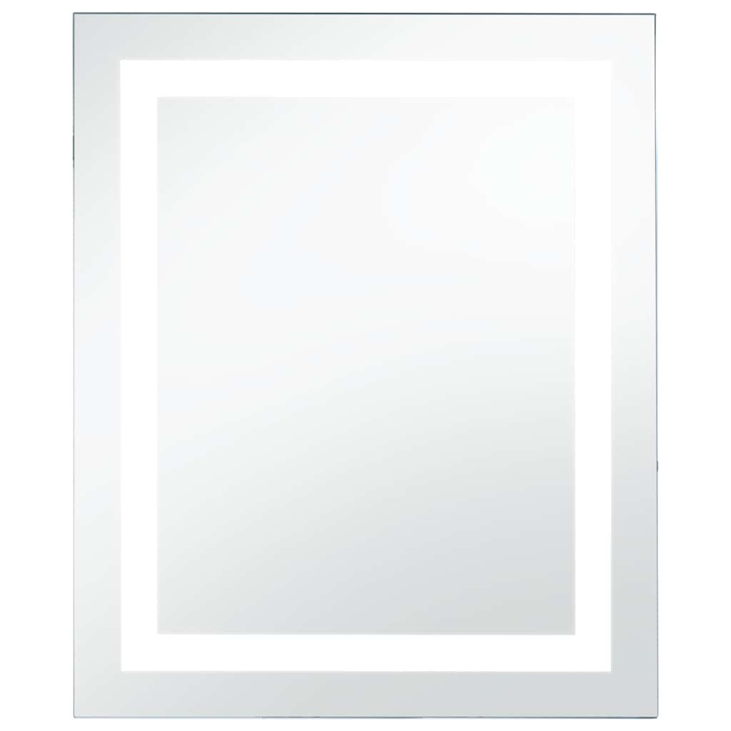 Vidaxl badkamerspiegel led met aanraaksensor 50x60 cm