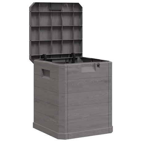 Vidaxl opbergbox voor in de tuin 90 l bruin