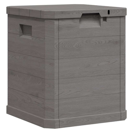 Vidaxl opbergbox voor in de tuin 90 l bruin