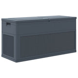 Vidaxl opbergbox 320 l antraciet