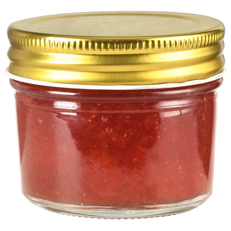 Vidaxl jampotten met goudkleurige deksels 24 st 110 ml glas