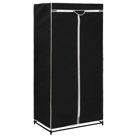 Vidaxl kledingkasten 2 st 75x50x160 cm zwart