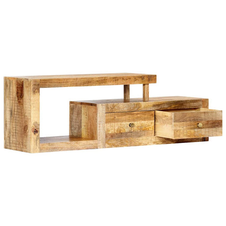 Vidaxl tv-meubel 120x30x40 cm massief mangohout