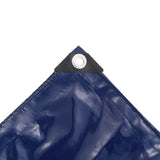 VidaXL Dekzeil 650 g m² 1,5x10 m blauw