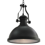 Vidaxl plafondlamp rond e27 zwart