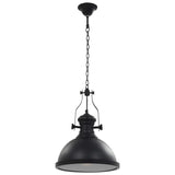 Vidaxl plafondlamp rond e27 zwart