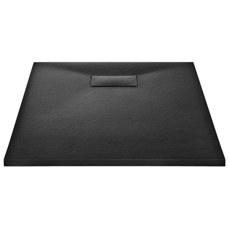 Vidaxl douchebak 100x70 cm smc zwart