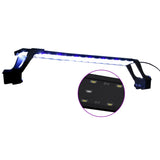 Vidaxl aquariumlamp met klemmen led 55-70 cm blauw en wit