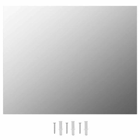 Vidaxl spiegel frameloos 100x60 cm glas