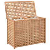 Vidaxl wasmand 87,5x46x67 massief walnotenhout