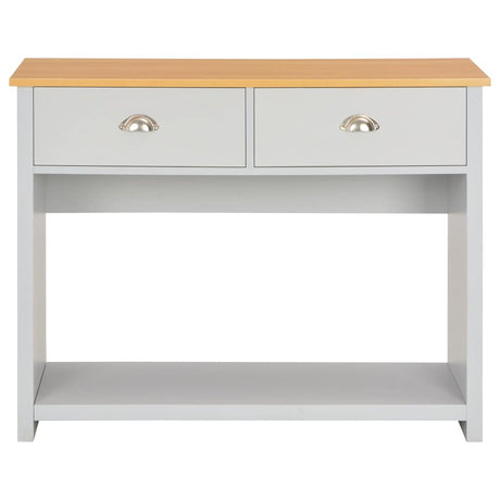 Vidaxl wandtafel 97x35x76 cm grijs