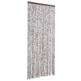 Vidaxl vliegengordijn 90x220 cm chenille bruin en beige