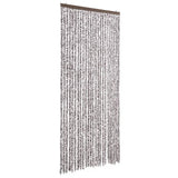 Vidaxl vliegengordijn 100x220 cm chenille bruin en beige