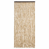 Vidaxl vliegengordijn 90x220 cm chenille beige