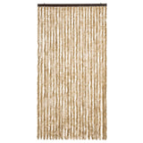 Vidaxl vliegengordijn 100x220 cm chenille beige