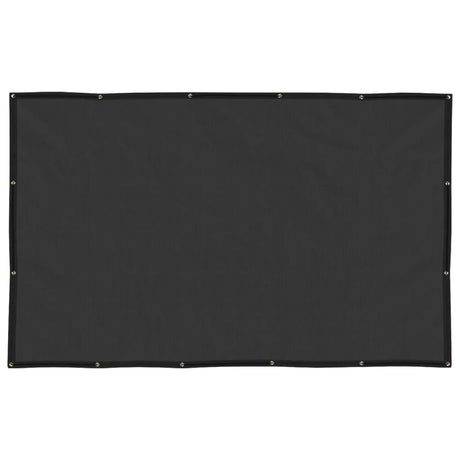 Vidaxl aanhangwagennet 1,5x2,7 m hdpe zwart